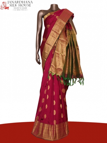 Traditional Wedding South Silk Saree